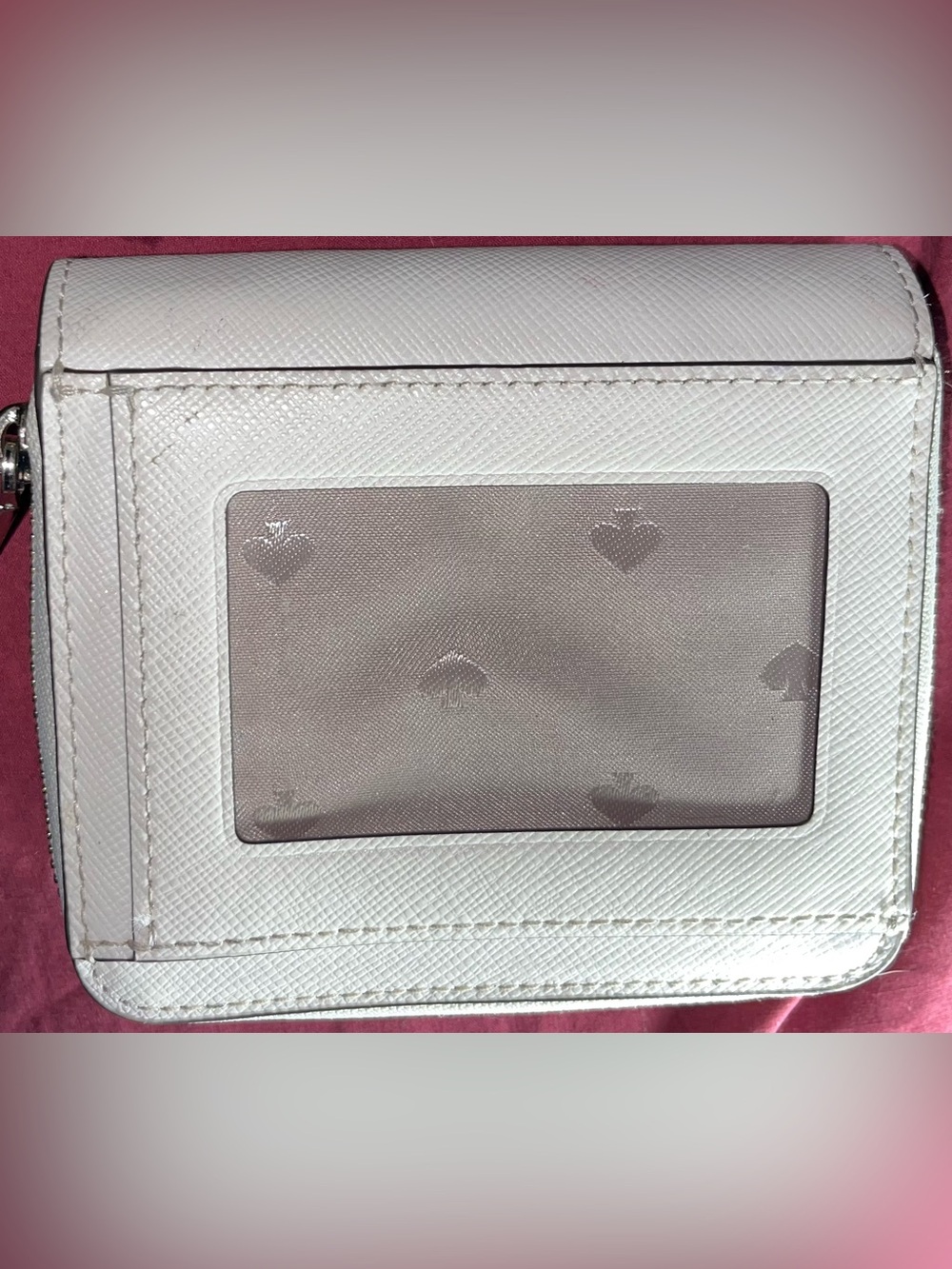 kate spade Beige Textured Leather Wallet - Picture 2 of 4